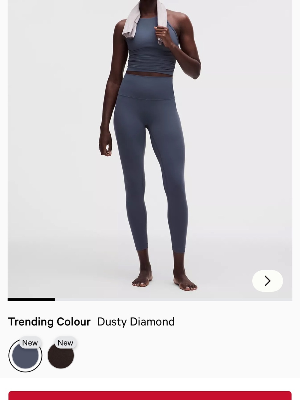 lululemon athletica Dusty Diamond High-Waist Leggings - Slate Blue